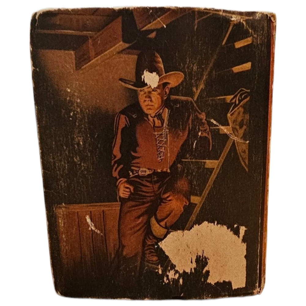 Very Vintage -1935 Universal Buck Jones Roaring West Little Adventure Book - Picture 3 of 12